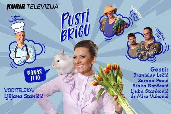 “PUSTI BRIGU” NA KURIR TELEVIZIJI: Zorana o našem zgodnom glumcu, Lečić o životu i nepravdi, a Ljuba očarao glasom