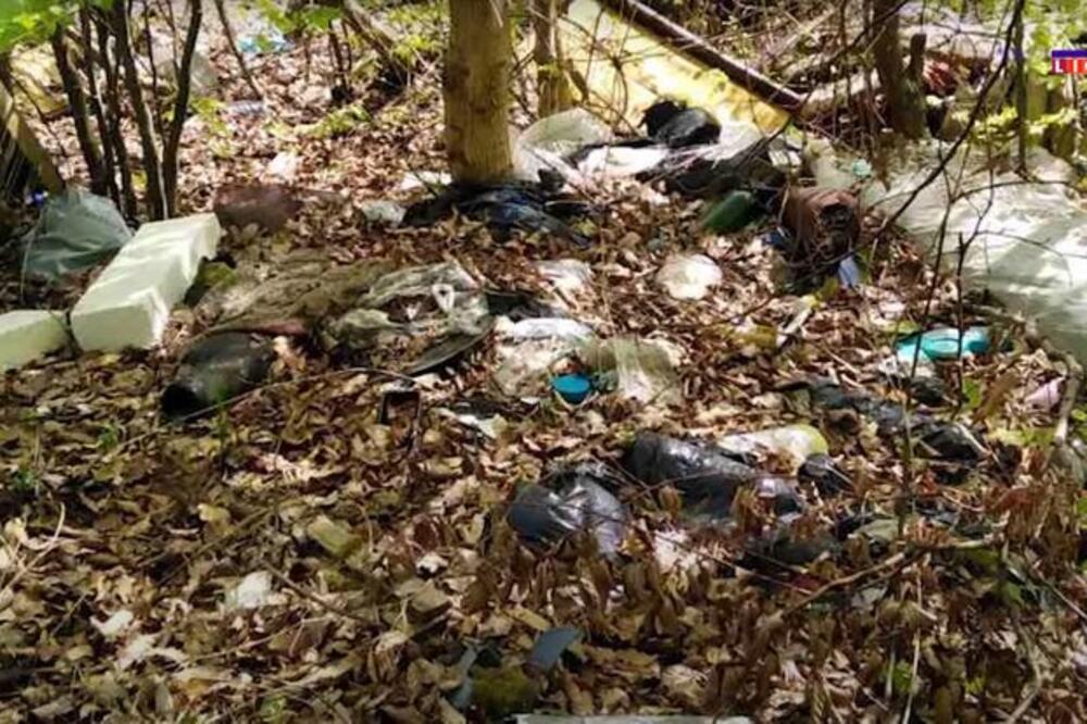 UŽASNE SLIKE SA ŠAR PLANINE: Šumica prepuna smeća, napravljena DEPONIJA!