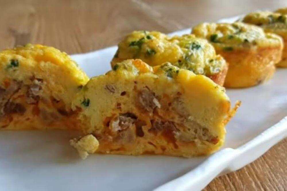MAFINI OD KAJGANE I SLANINE: Ovo je RECEPT za BRZI DORUČAK kao iz restorana (VIDEO)