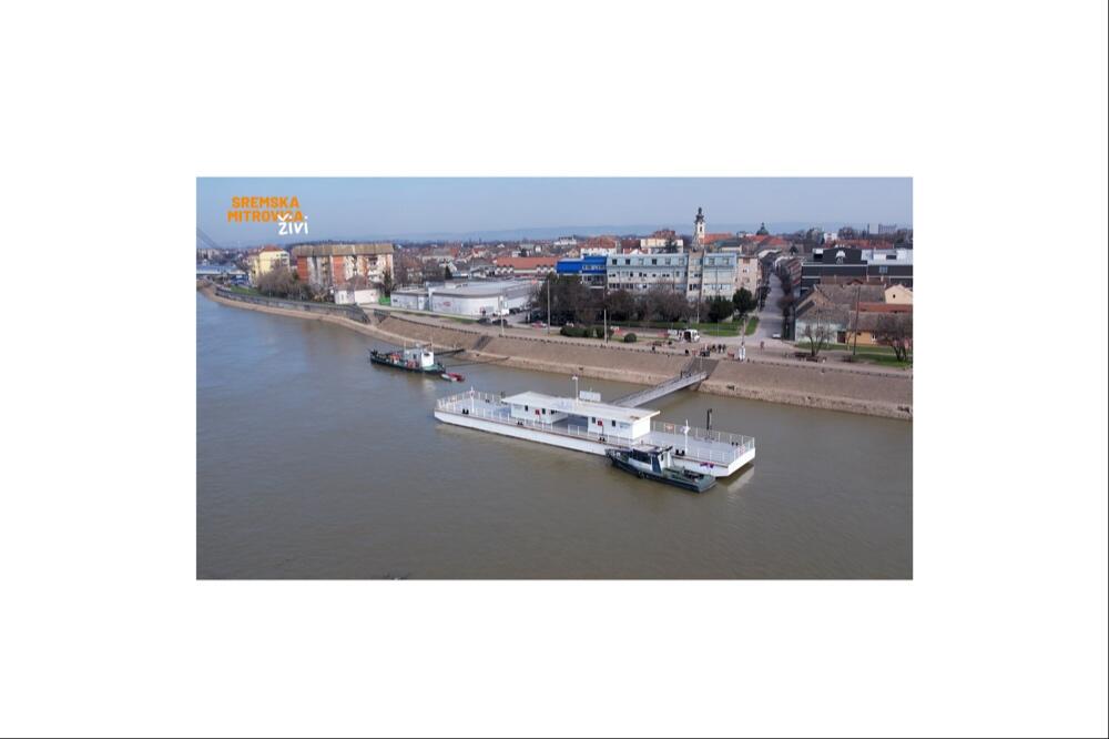 Stiže prvi kruzer na novo međunarodno putničko pristanište u Sremskoj Mitrovici - BIENVENUE, VICTOR HUGO!