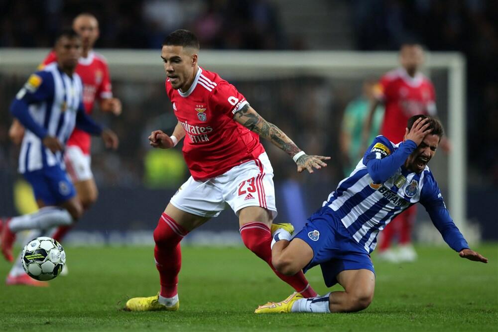 Mihailo Ristić (levo) na utakmici Porta i Benfike