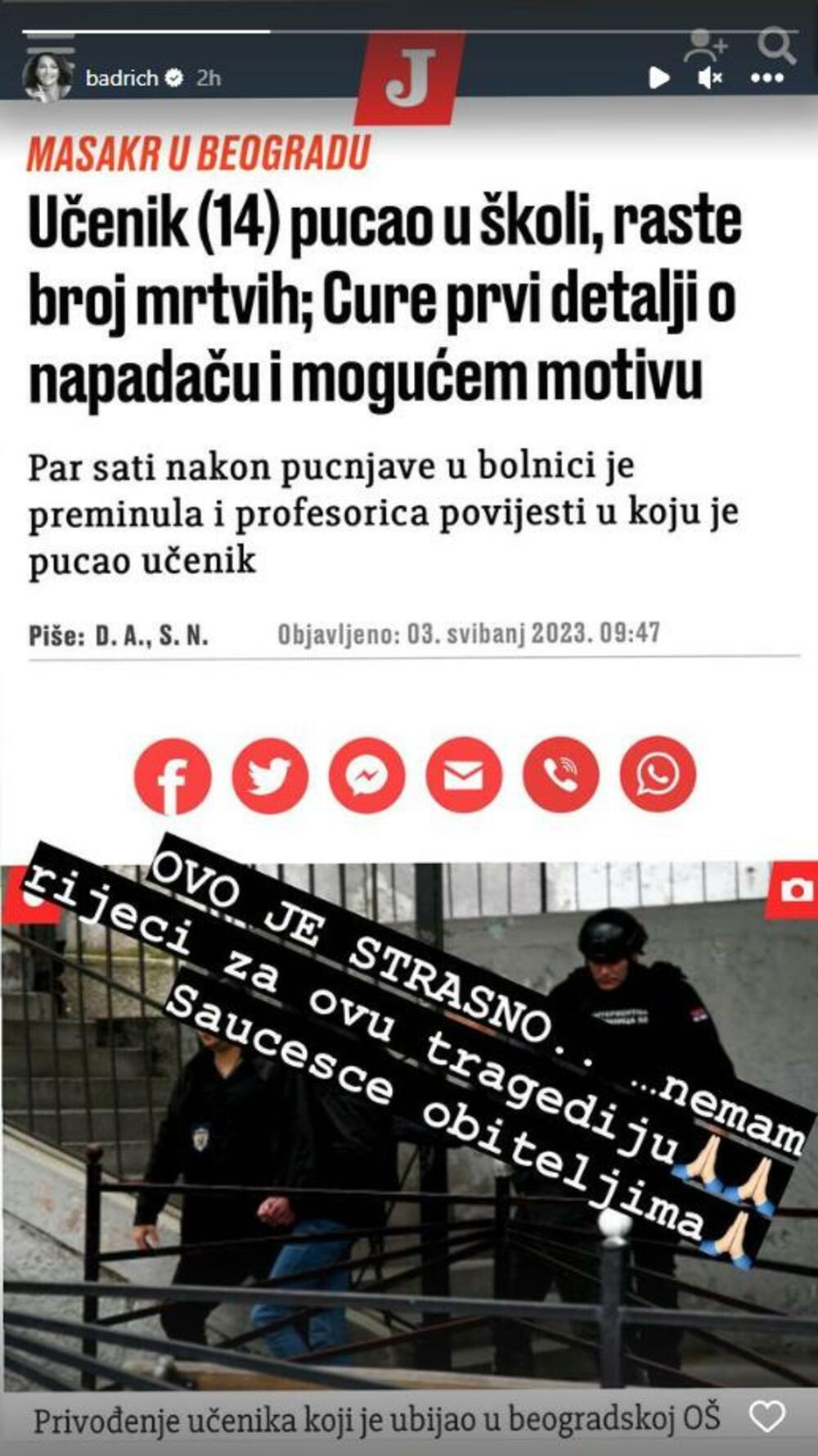 Nezapamćena tragedija dogodila se u Beogradu