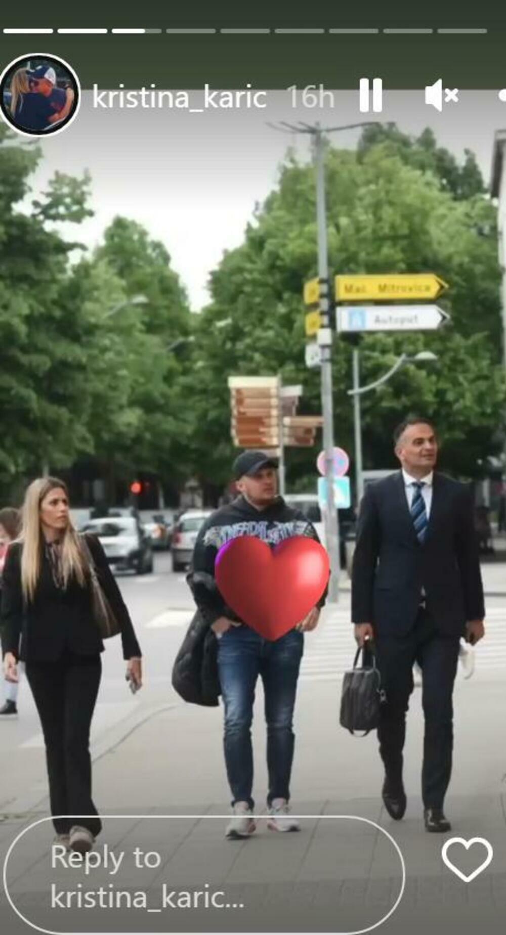 Stefanov otac Osman se oglasio na društvenoj mreži Instagram i pružio mu podršku, a nešto kasnije glasila se i Stefanova maćeha Kristina