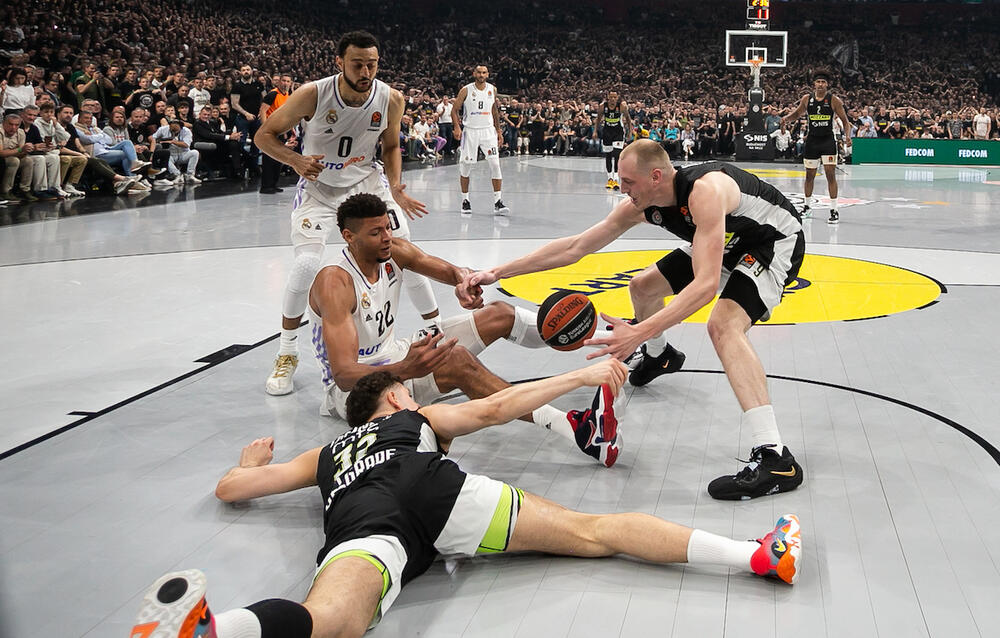 Valter Tavareš, Edi Tavareš, Uroš Trifunović, Alen Smailagić, KK Partizan, KK Real Madrid