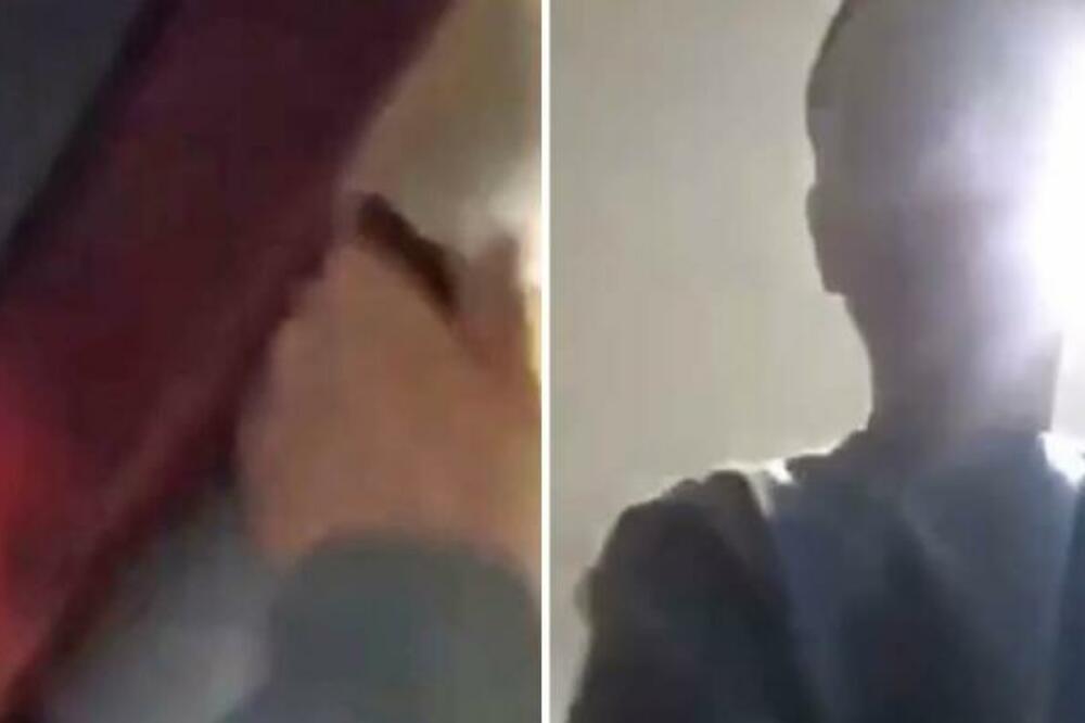 DEČAK SNIMAO KAKO VADI PIŠTOLJ IZ OČEVE FIOKE PA SIMULIRAO PUCNJAVU: Horor snimak kruži internetom, šta to RADITE?