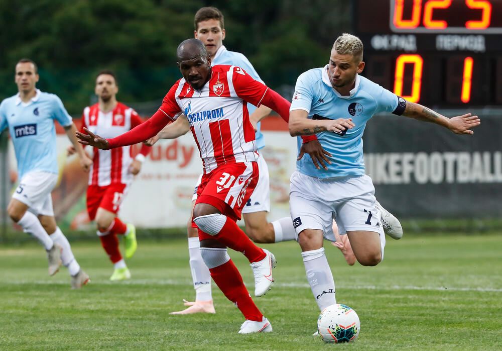 Poslednja sezona u eliti: Detalj sa utakmice Rada i Crvene zvezde