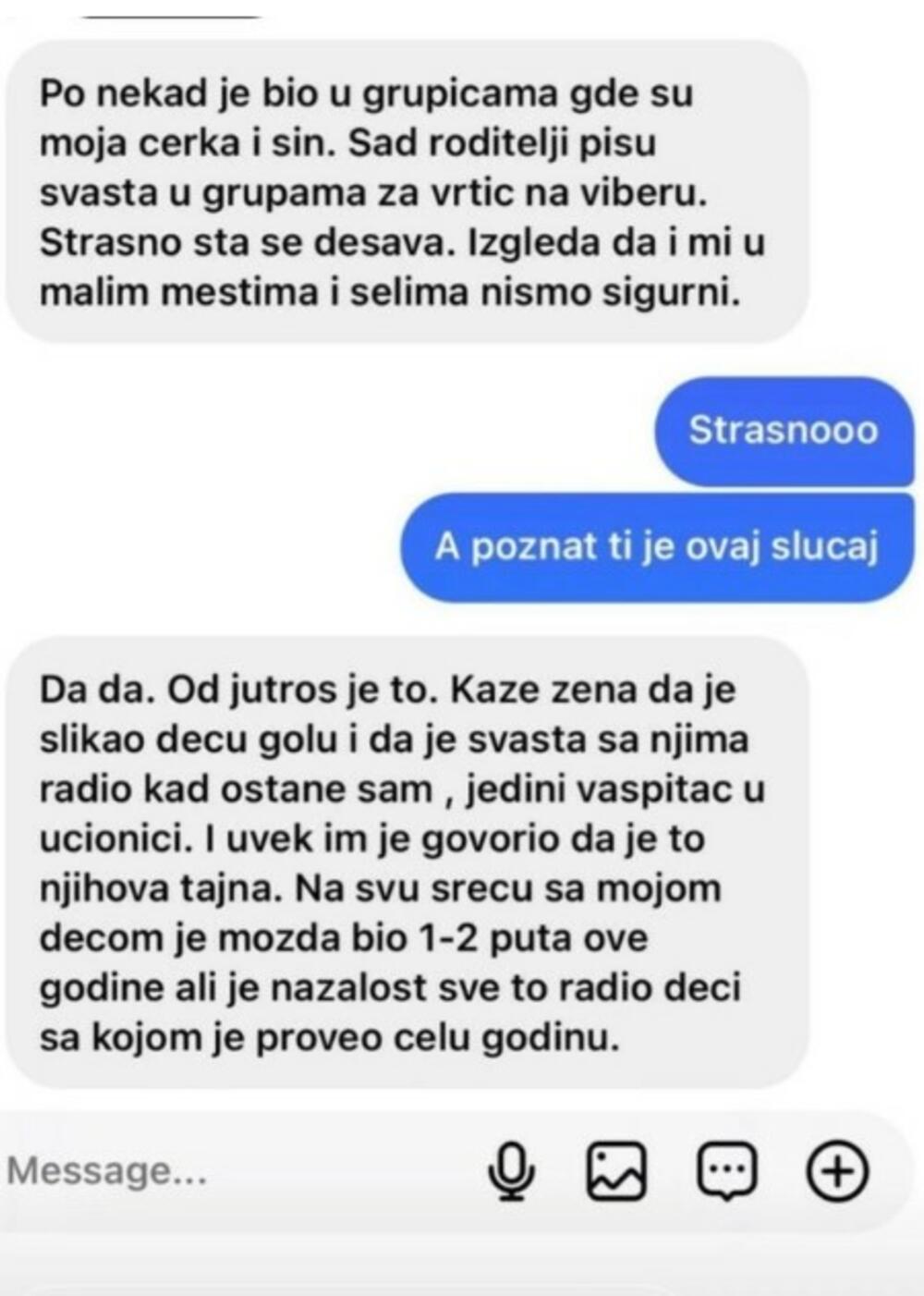 Vaspitač, Pedofil, Odžaci