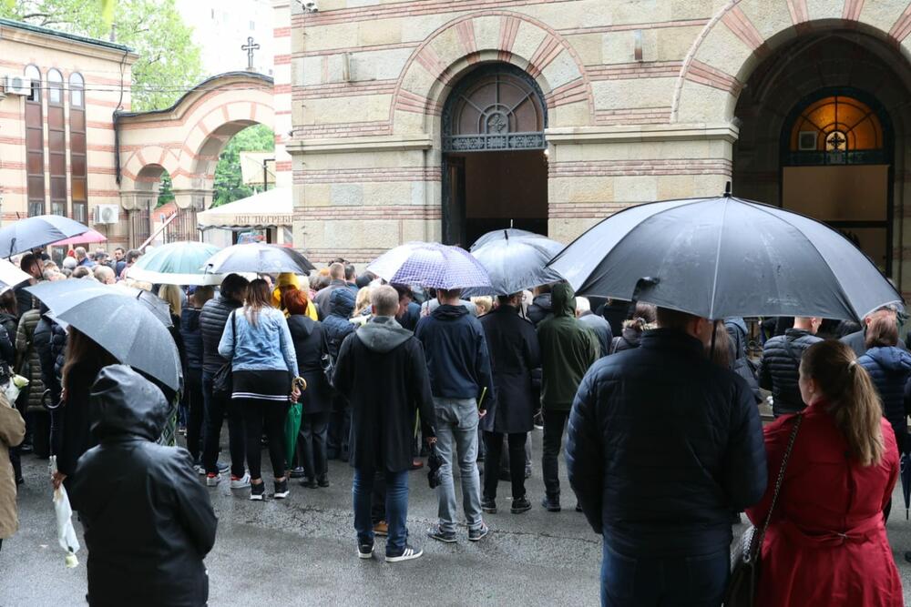 Sahrana, ilustracija