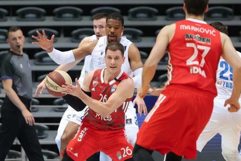 Detalj sa utakmice Zadra i Crvene zvezde