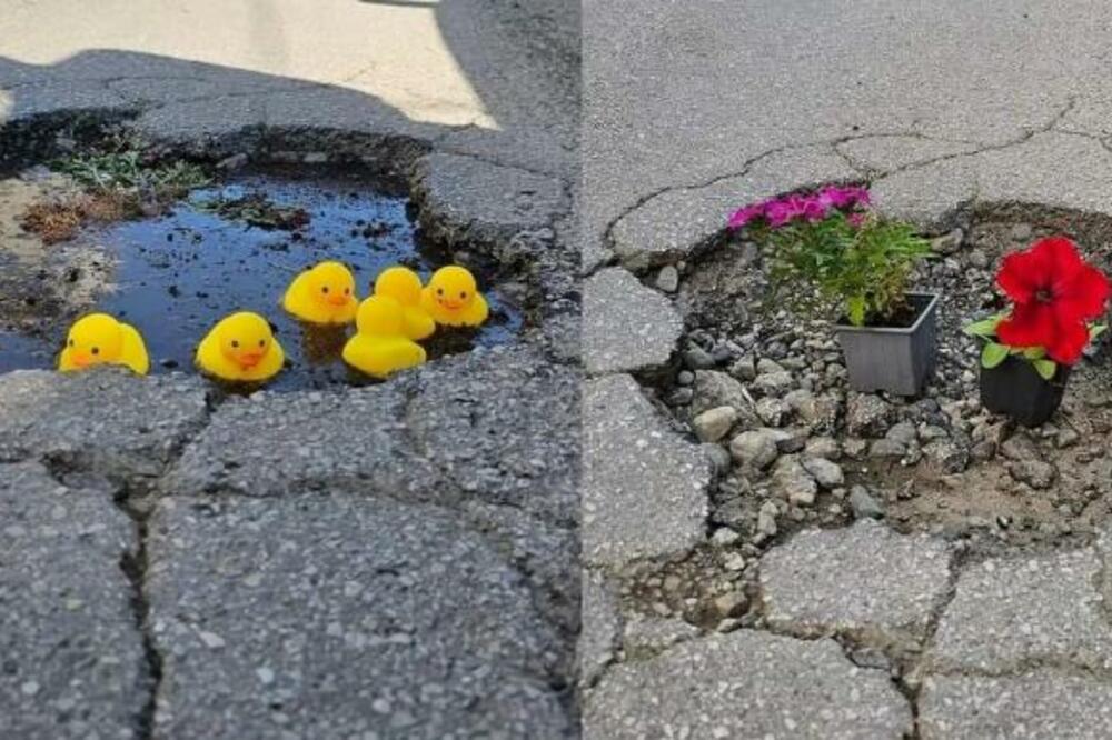 U TRSTENIKU SE POJAVILA "NAJLEPŠE UREĐENA RUPA"! Cela Srbija u neverici gleda OVAJ PRIZOR! (FOTO)