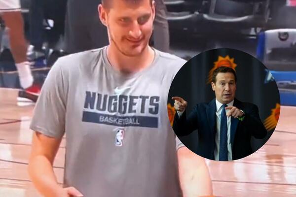 "MORAŠ DA VOLIŠ DŽOKERA!" - Jokić pre meča otišao do vlasnika Sansa, NIKO nije očekivao da će ovo uraditi! (VIDEO)