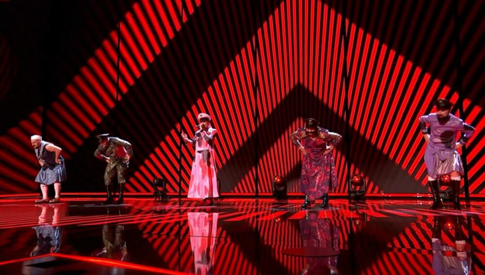 Nastup benda 'Let 3' definitivno je bio najšokantniji sinoć. 