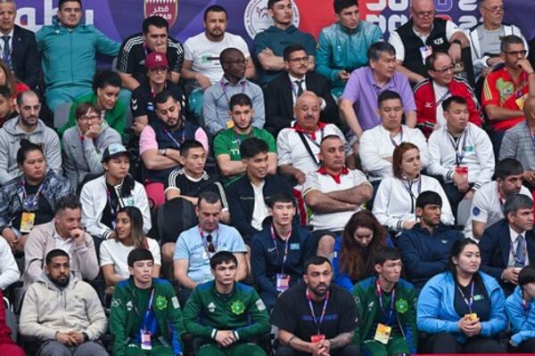 SKANDAL U DOHI: Rusi izbačeni sa tribina - nisu hteli da skinu OVO sporno obeležje! (FOTO)