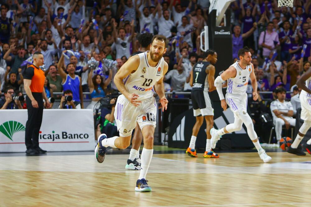 Serhio Rodrigez na utakmici Real Madrida i Partizana