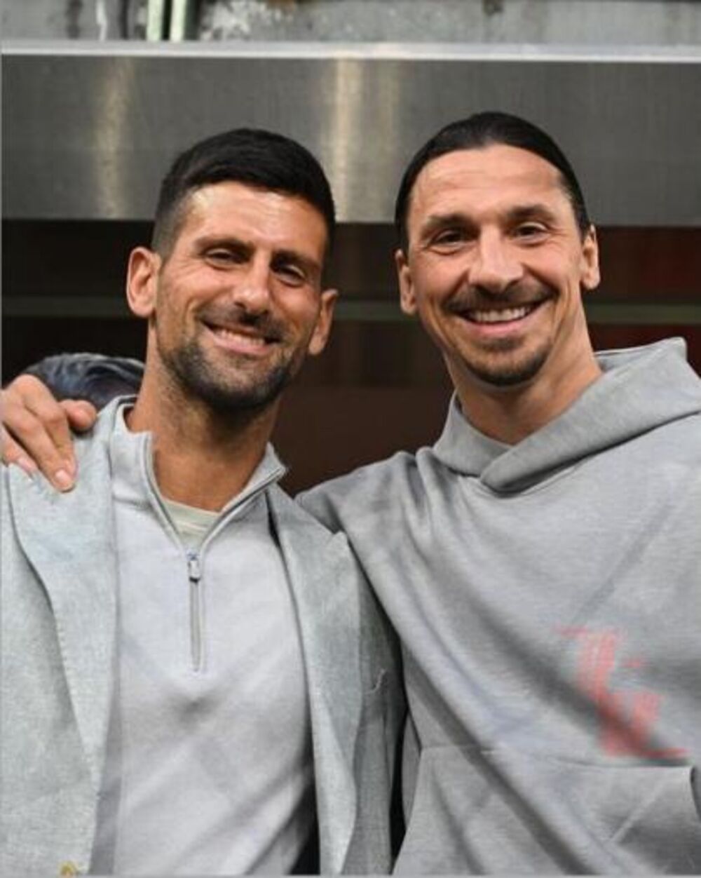 Novak Đoković i Zlatan Ibrahimović
