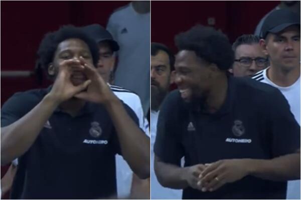 "MATIJAS!" Jabusele se LUDO zabavljao kad je Lesor promašio bacanje! Preko njega se JESTE izvinio Egzumu (VIDEO)