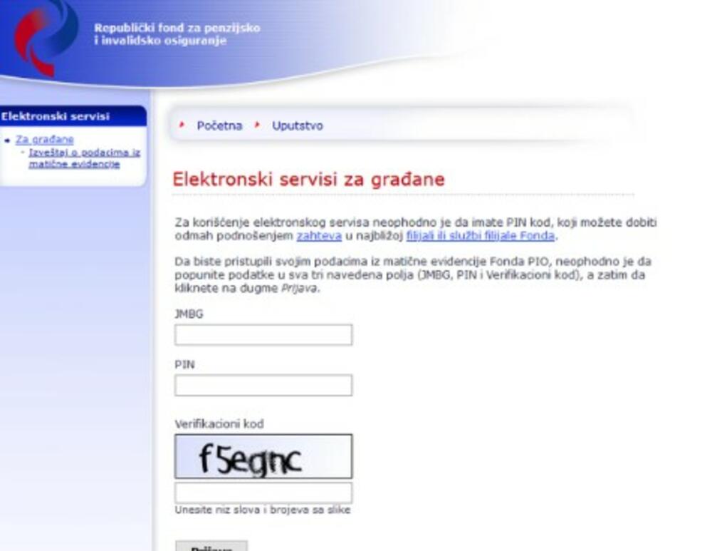 Provera radnog staža