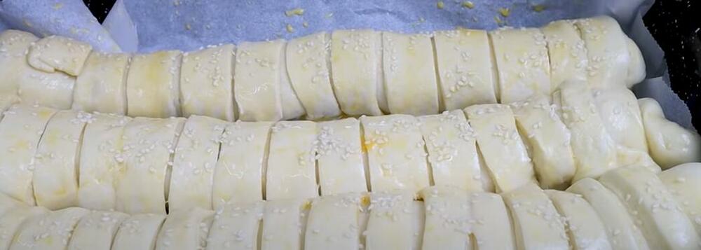 Slana štrudla, Testo