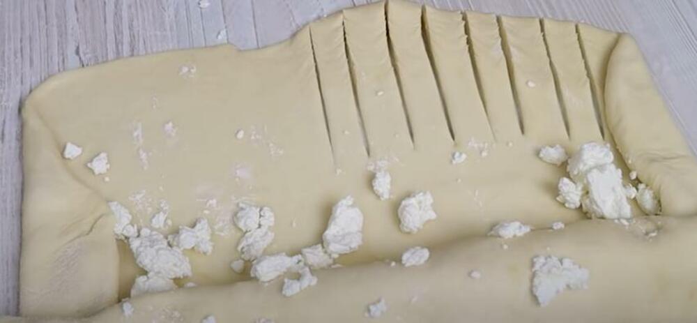 Slana štrudla, Testo