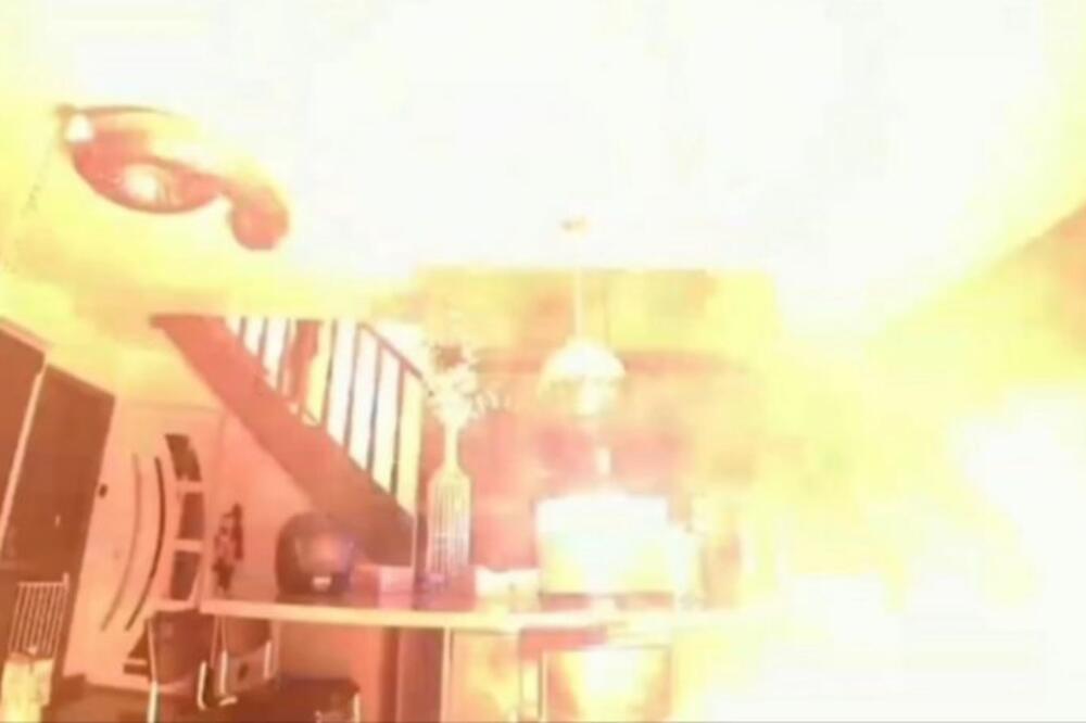 OTAC JE ČUO ČUDAN ZVUK, A ONDA JE KUHINJA ODLETELA U VAZDUH: Zbog ovog UREĐAJA su svi u bolnici (VIDEO)