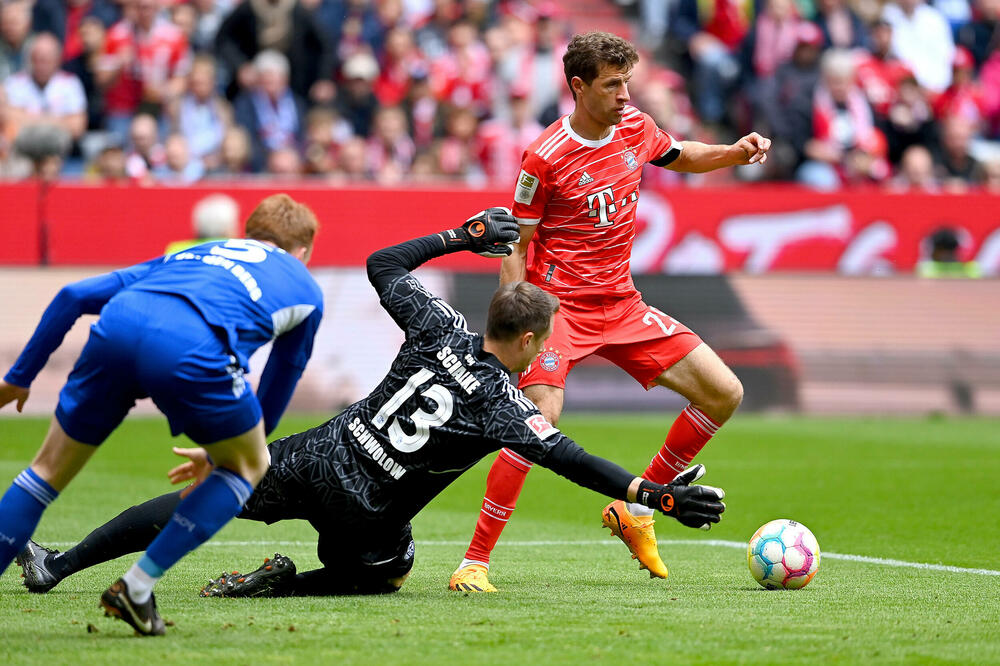 GOLEADA U NEMAČKOJ: Bajern rasturio Šalke, Union Berlin siguran protiv Frajburga!