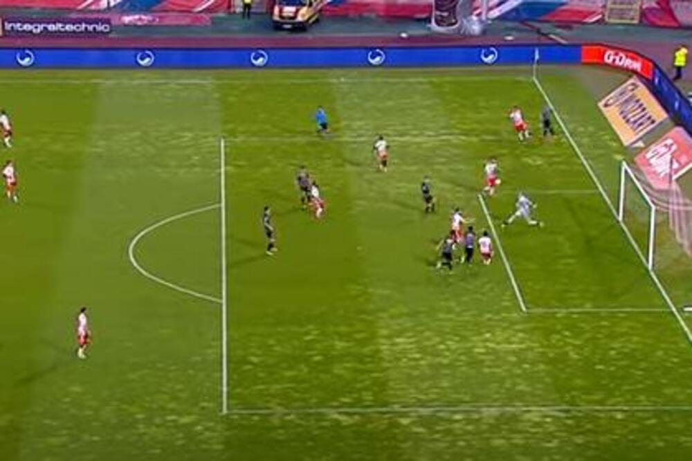 DAO IZJEDNAČUJUĆI GOL PROTIV ZVEZDE, PA SE SRUŠIO! Drama na "Marakani"! (VIDEO)