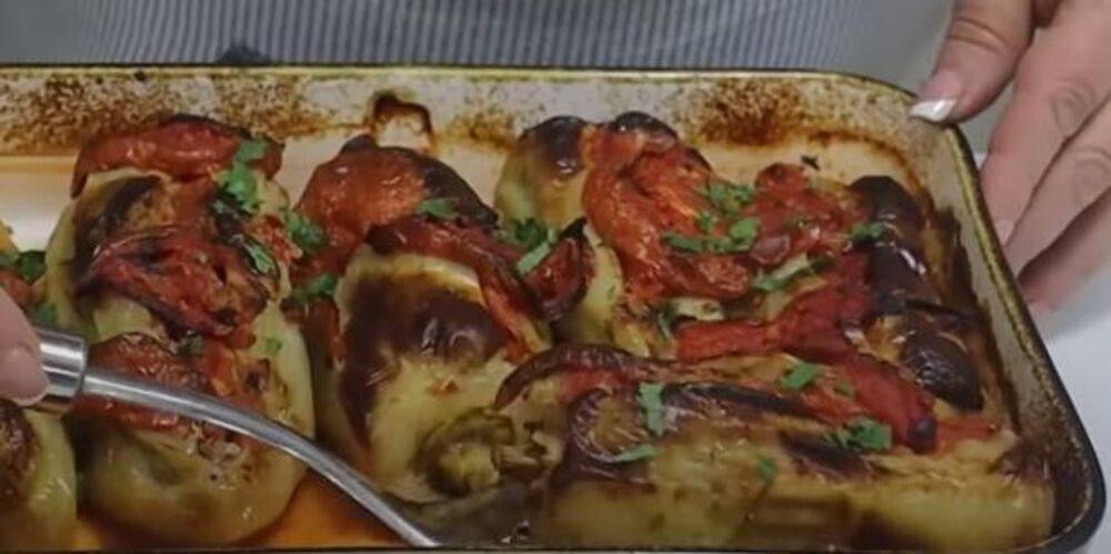 Punjene paprike, Zdrav ručak