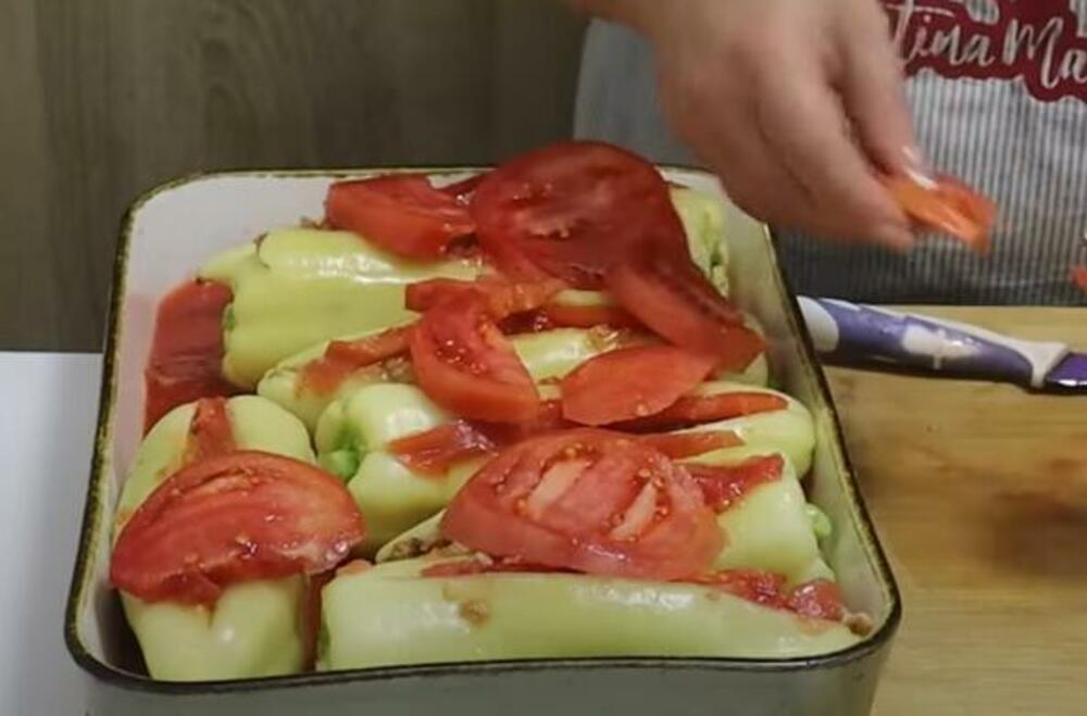 Punjene paprike, Zdrav ručak