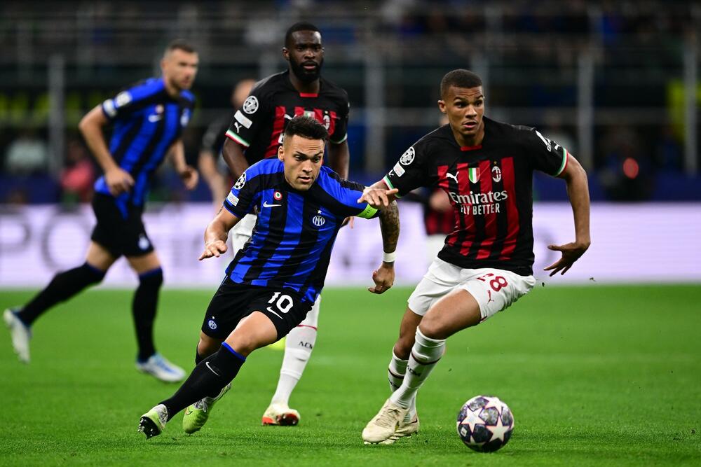 FK Inter Milan, FK Milan, Lautaro Martinez, Malik Tšau, Liga šampiona