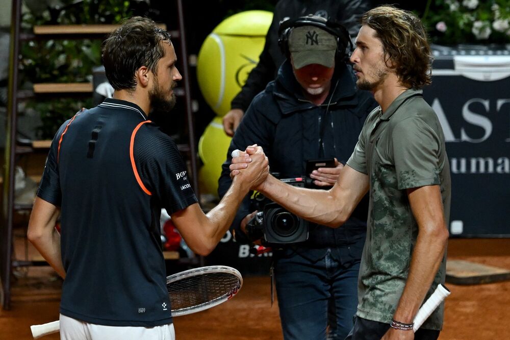 Danil Medvedev, Aleksandar Zverev, ATP Masters Rim
