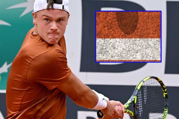 "MA TI SI SPRDNJA!" Drski Rune POLUDEO ubog jedne Đokovićeve loptice! Ali, bio je u pravu... (VIDEO)