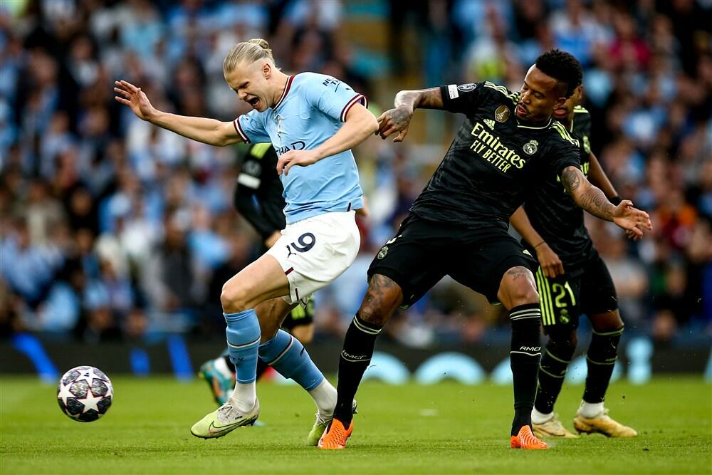 Detalj sa utakmice Mančester sitija i Real Madrida