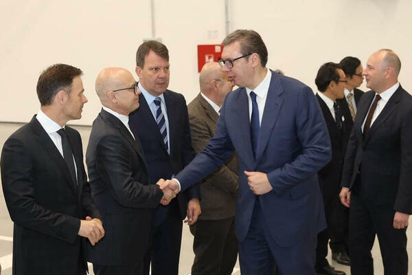 VUČEVIĆ: Hvala JAPANSKIM PRIJATELJIMA što su baš kod nas došli sa inovacijama, SRBIJA MOŽE SAMO NAPRED!