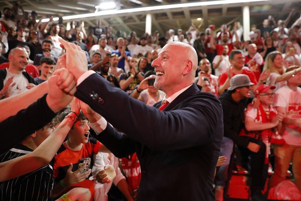 Saša Obradović kao trener Monaka kada je odveo 'kneževe' na Fajnal-for Evrolige