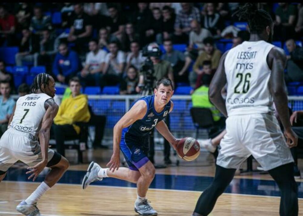 Detalj sa utakmice Studentskog centra i Partizana