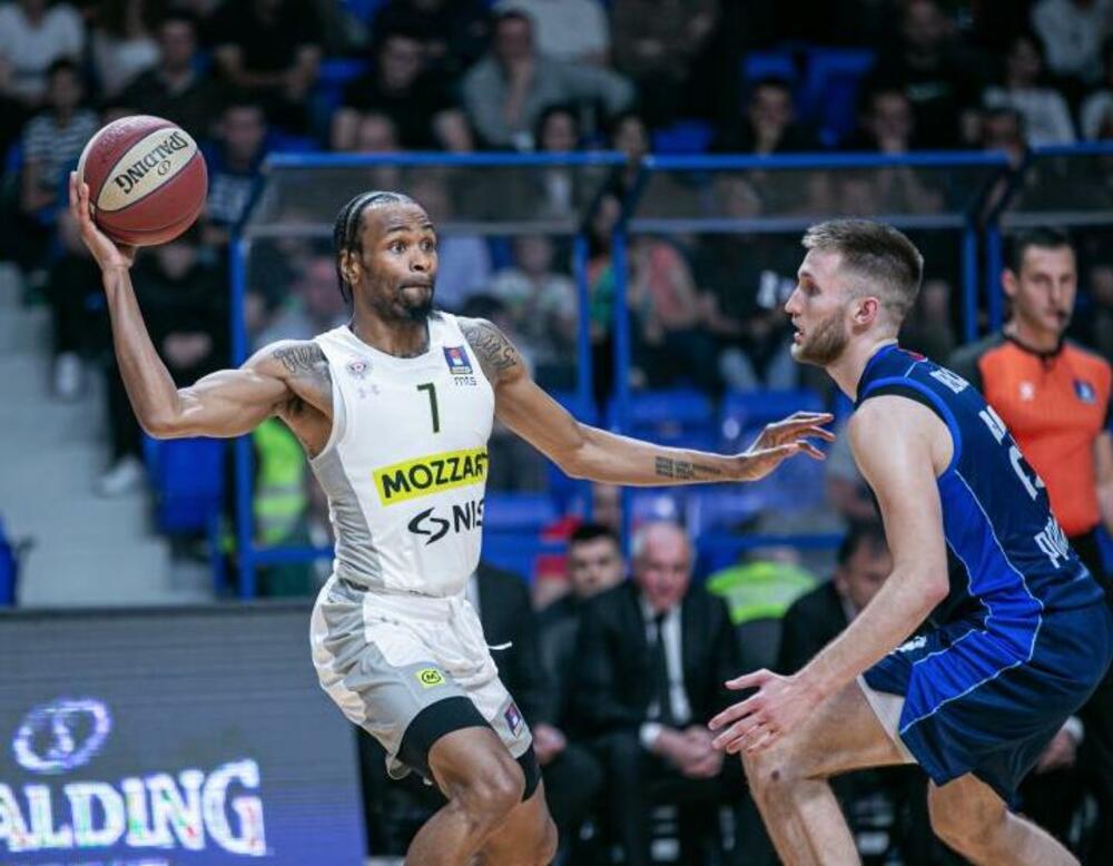 Detalj sa utakmice Studentskog centra i Partizana