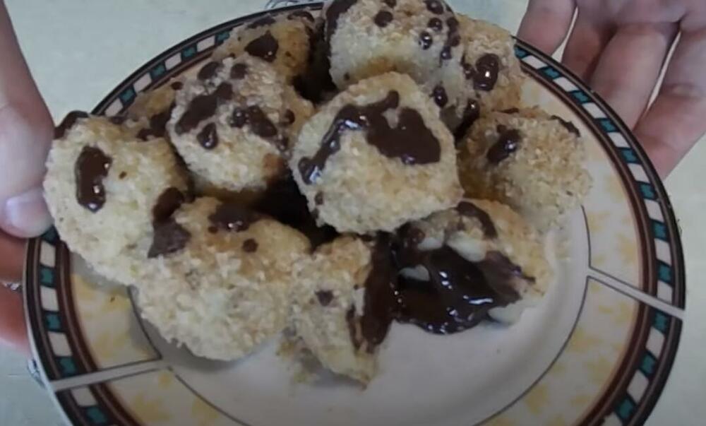 Knedle sa čokoladom