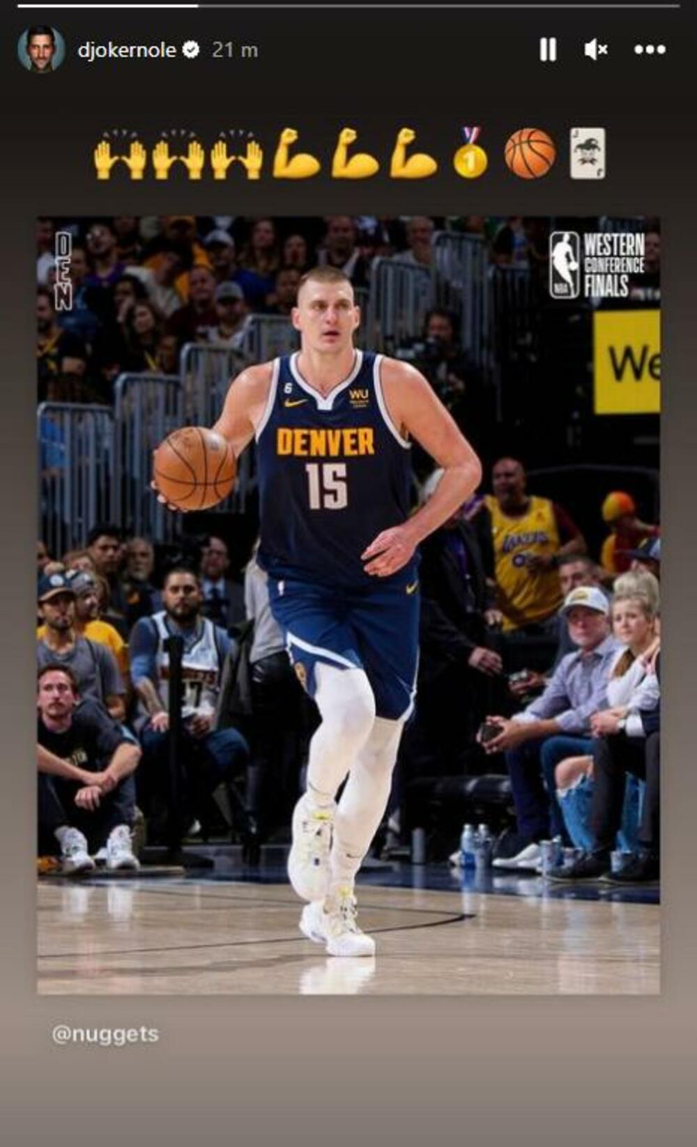 Objava Novaka Đokovića