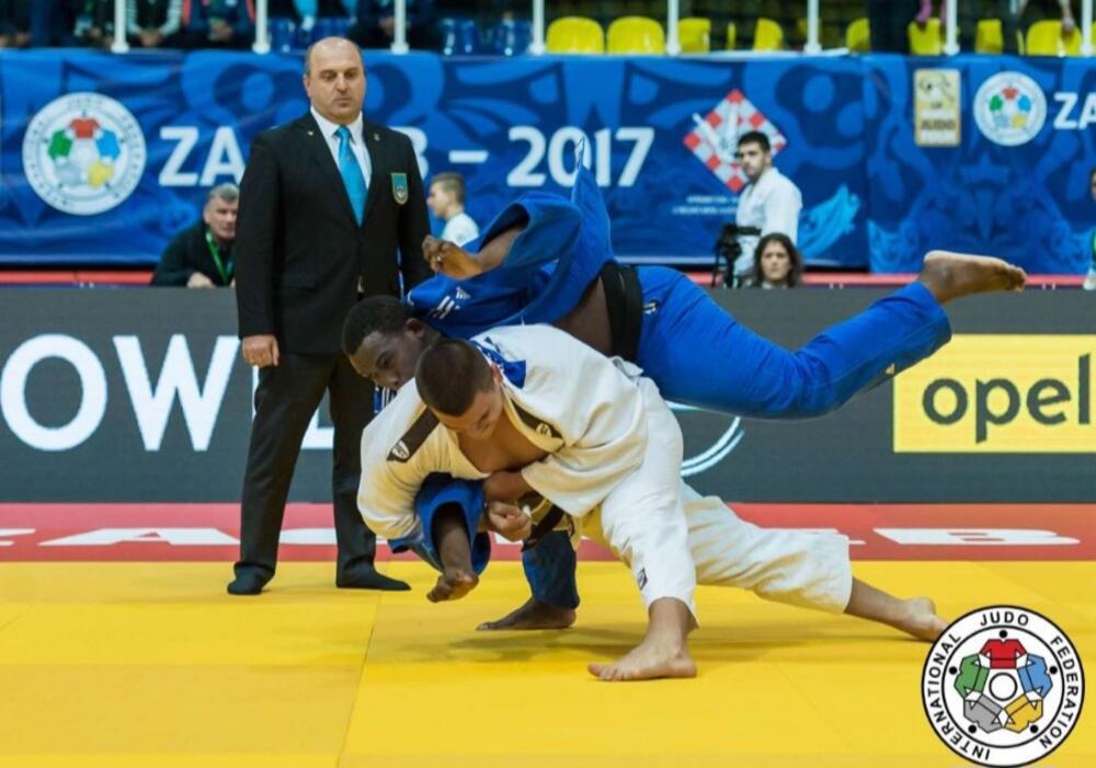 Vasilije Vujičić u borbi