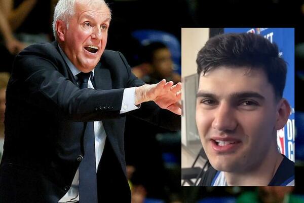 TRISTAN VUKČEVIĆ SE JAVIO SA NBA DRAFT KAMPA: Obradović je razlog što sam ovde! (VIDEO)