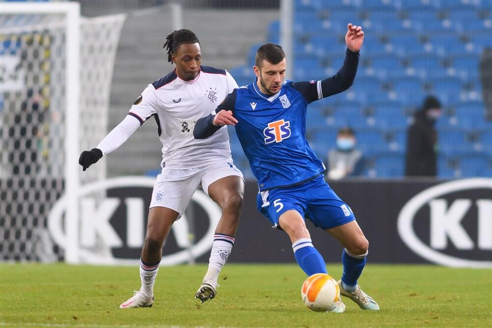 Đorđe Crnomarković (desno) u dresu Leha iz Poznanja