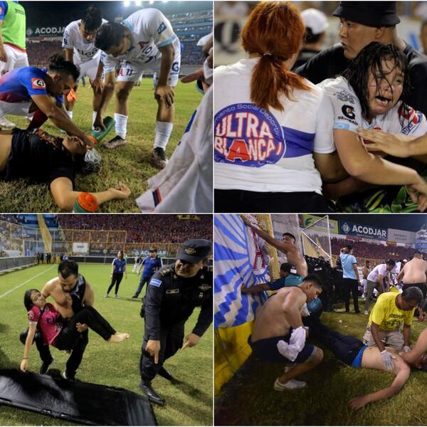 UŽAS U EL SALVADORU: Najmanje 12 MRTVIH, preko 500 povređenih u STAMPEDU navijača! (VIDEO)