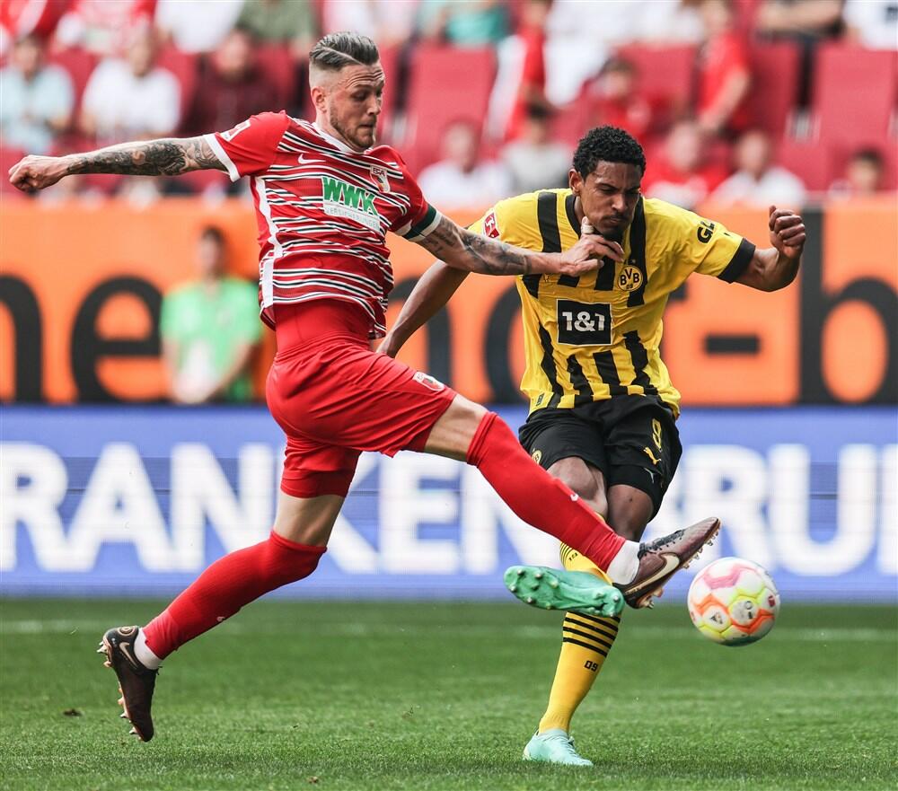 Detalj sa utakmice Augsburga i Borusije Dortmund