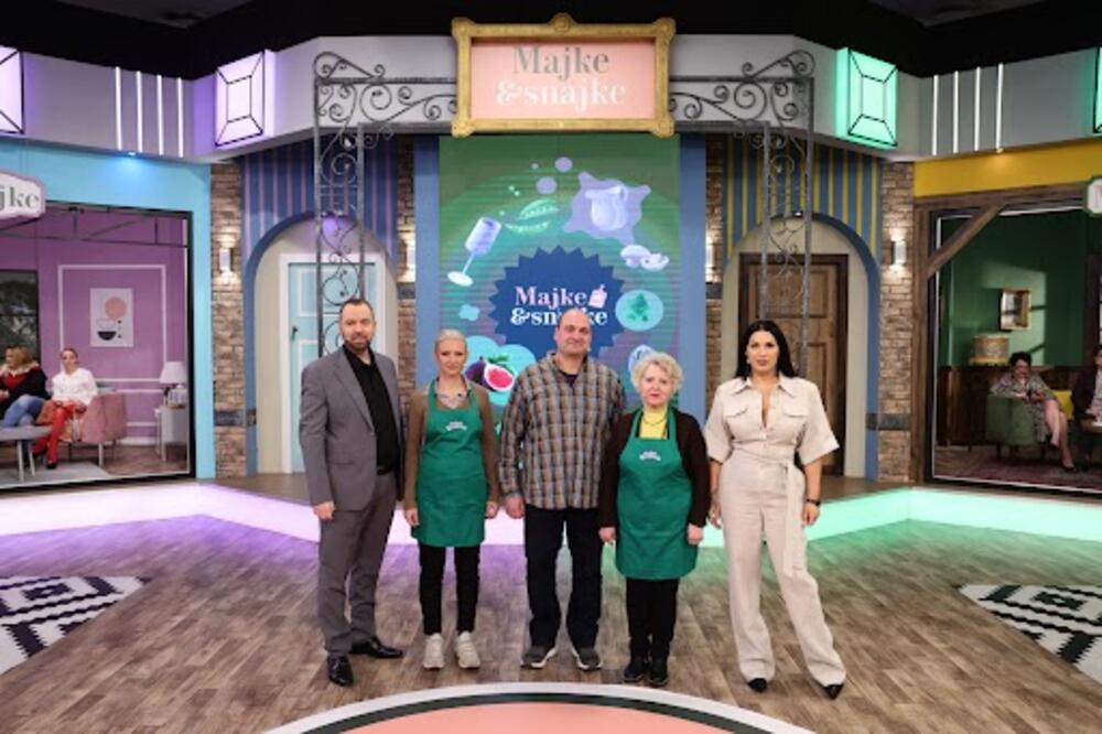 Porodica Damjanović će otvoriti polufinalnu nedelju, a majka Gordana i snajka Ernesa spremaće antikučos i grilovano povrće, dok će njihovo jelo oceniti sin Toma