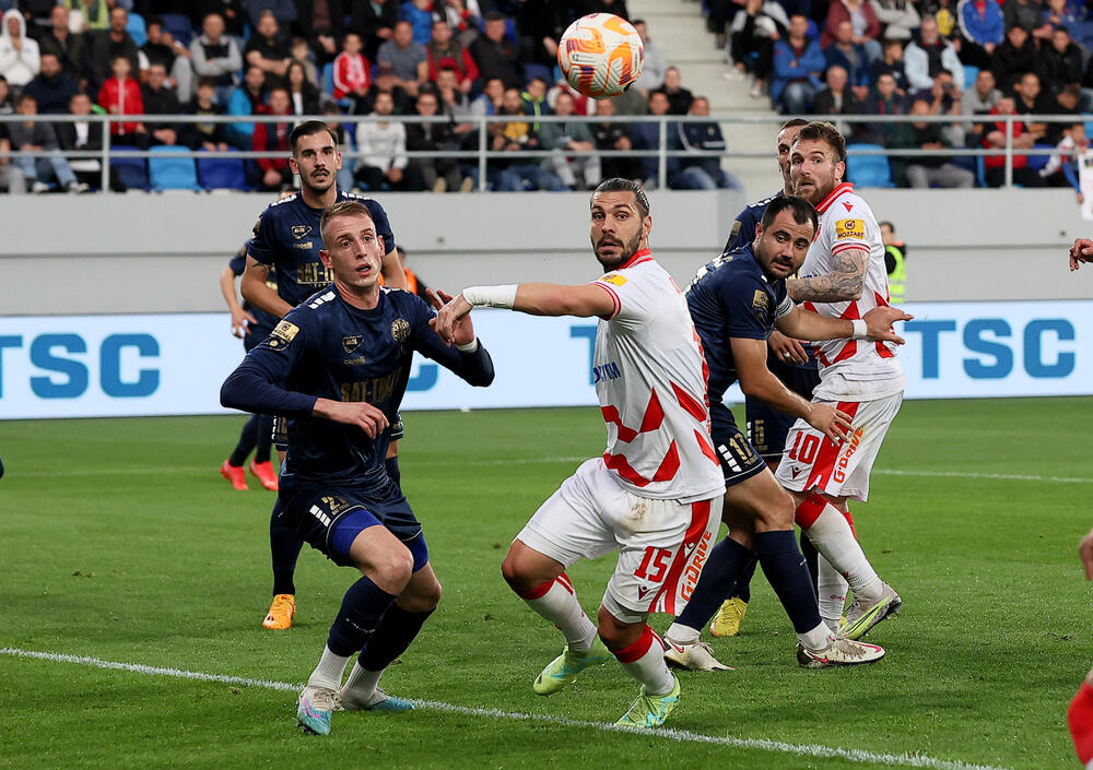 Aleksandar Dragović na utakmici TSC-a i Crvene zvezde u Bačkoj Topoli