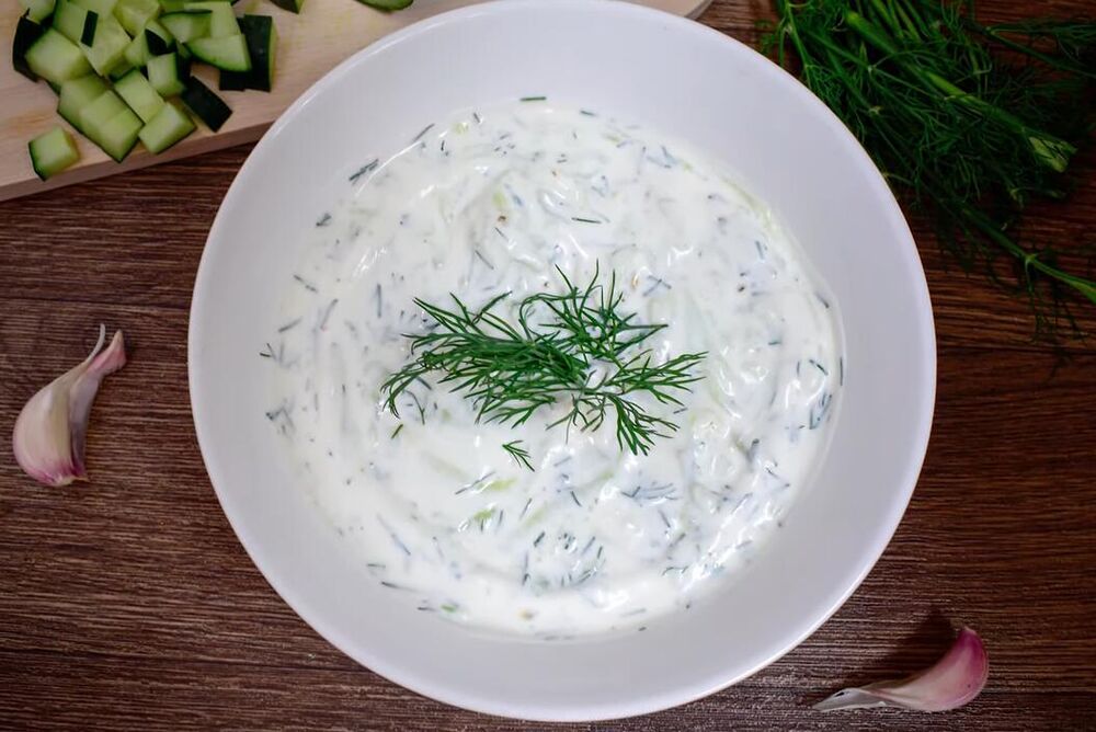 Caciki, Caciki salata