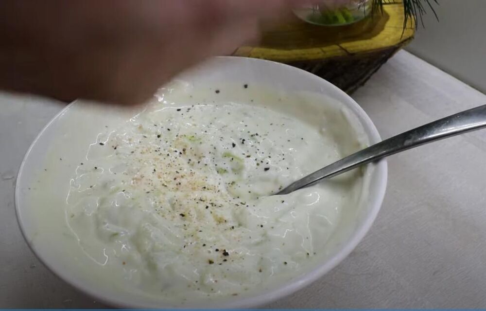 Caciki, Caciki salata