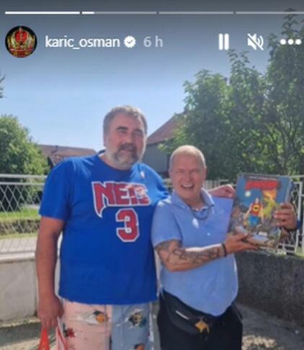 Osman Karić sa Mikijem Đuričićem