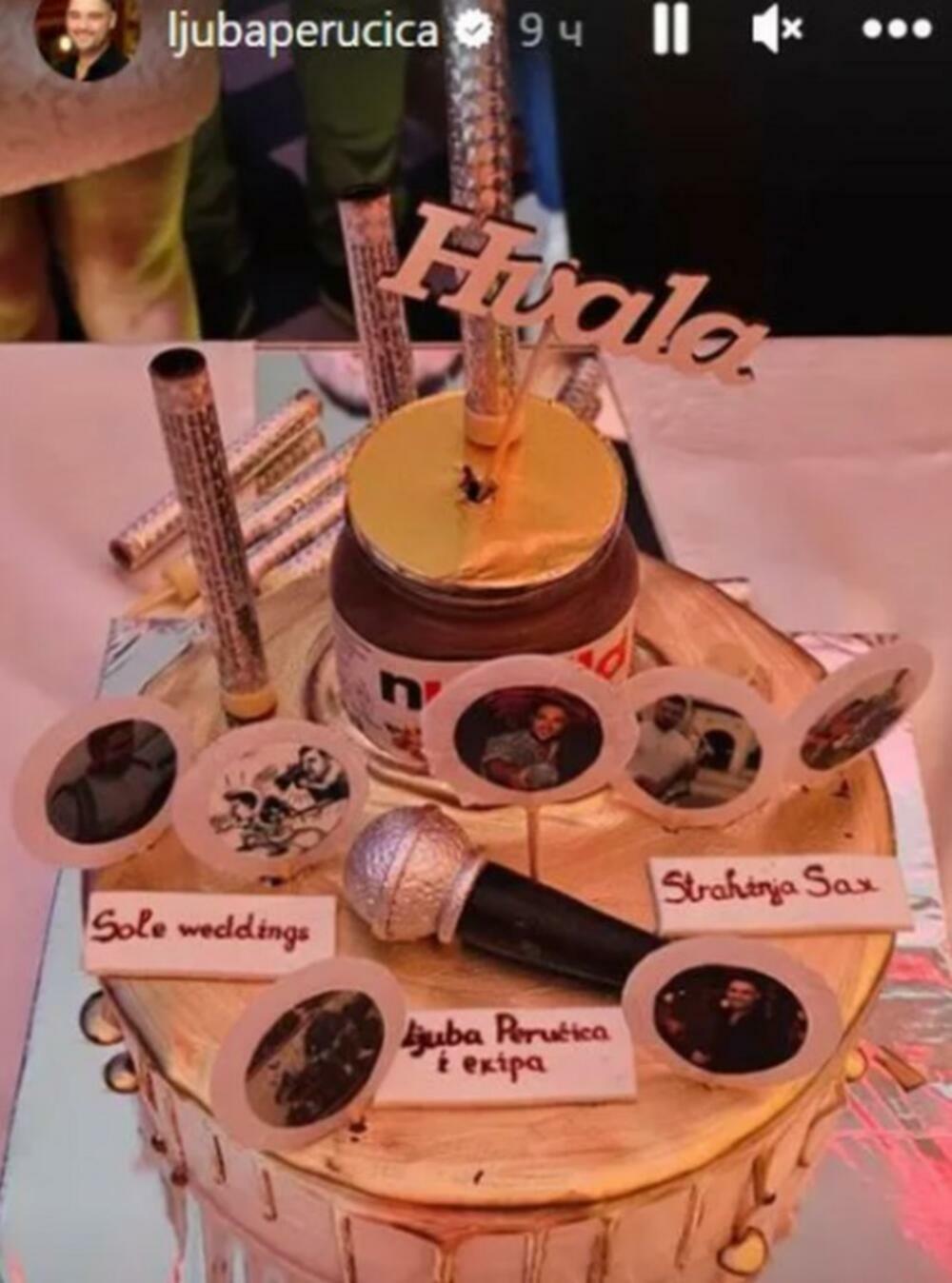 Ljuba Perućica dobio poklon