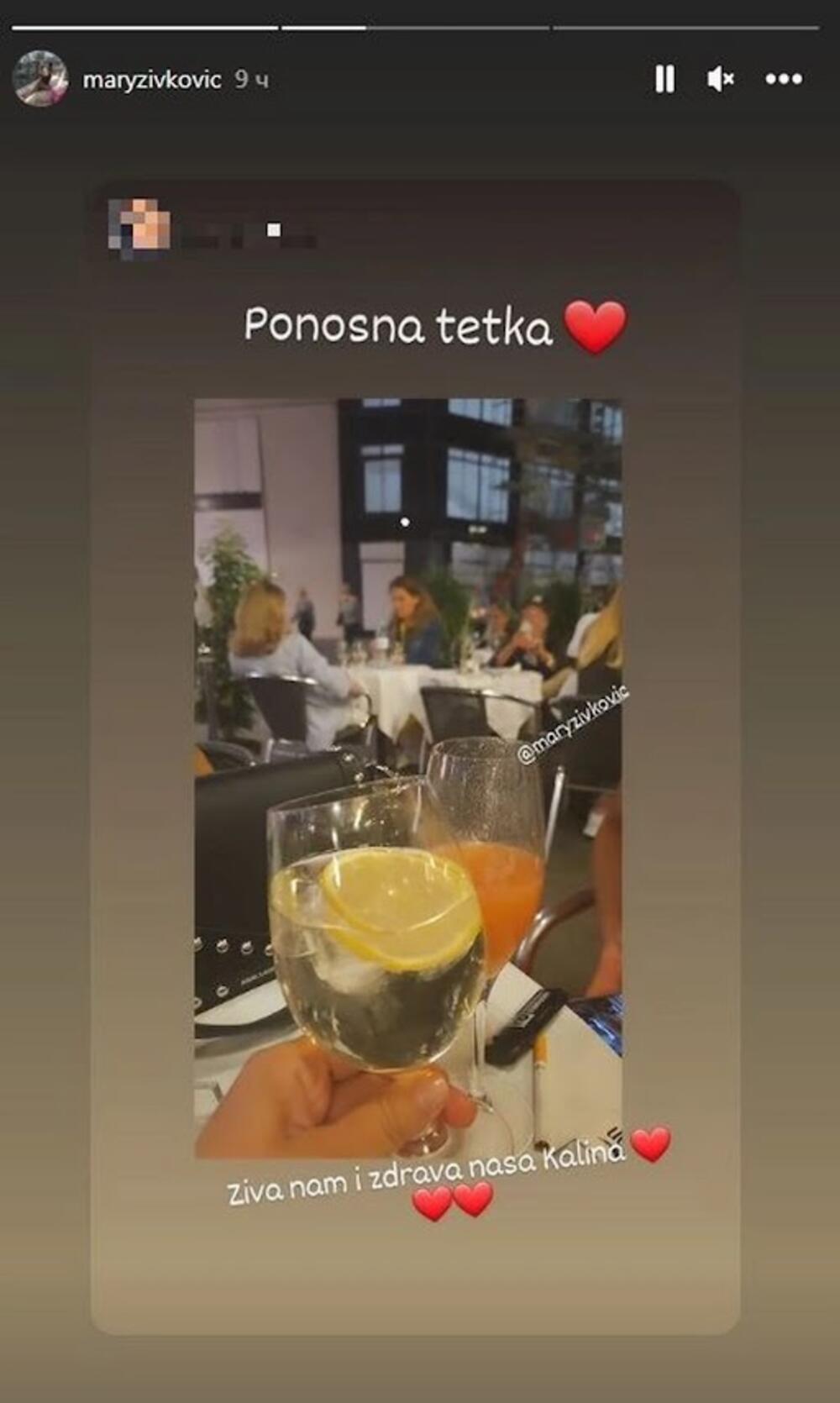 Voditeljka Marija Lazić porodila se i na svet donela ćerku kojoj su ona i njen suprug Vuk Živković dali ime Kalina